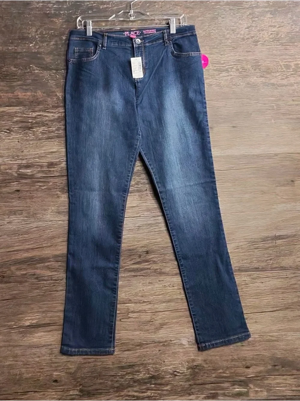 The Children's Place Indigo Straight-Leg Kids Jeans Size 16 Plus